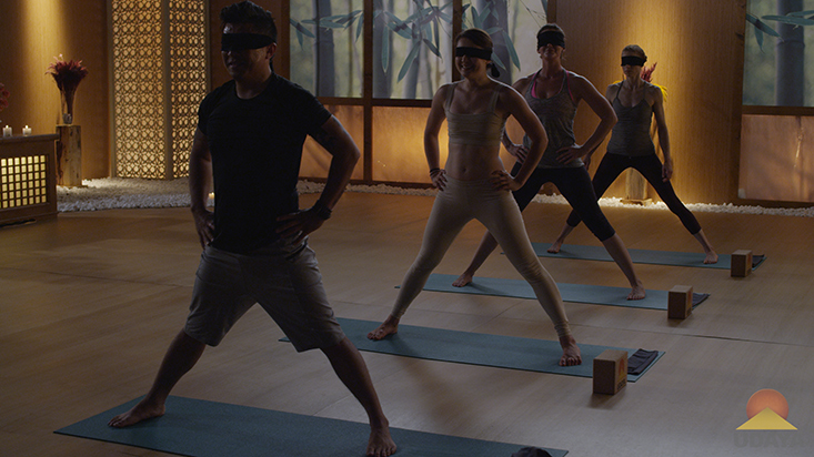 Yoga, Blindfolded